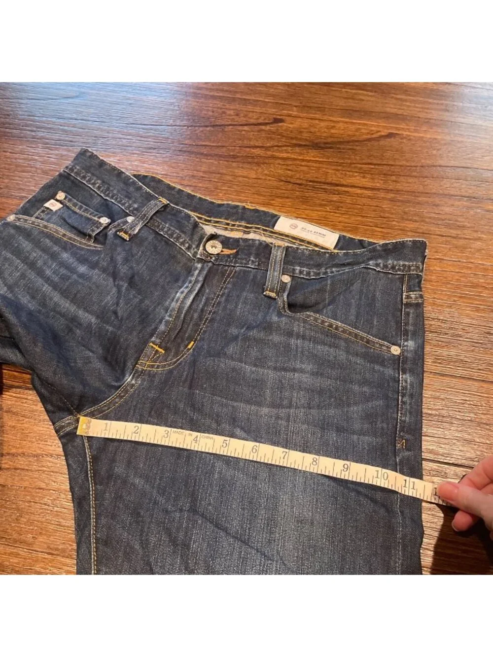 AG Tellis Modern Slim Jean Mens 31x29.5 Toray Airluxe AG-ED Denim Lightweight